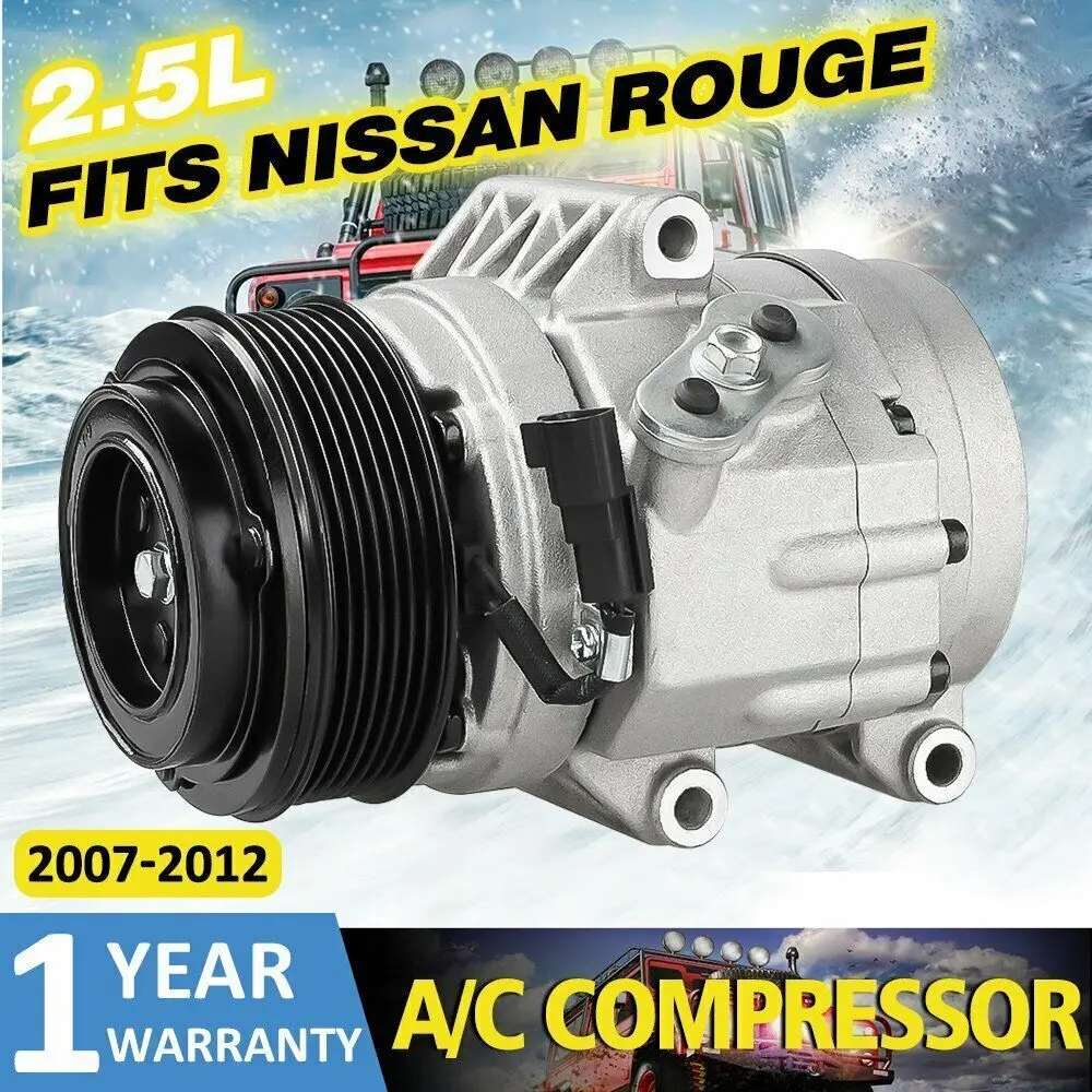 

Air Conditioner Compressor For Nissan Altima 4 Cyl 2.5L 2007 2008 09 10 11 2012