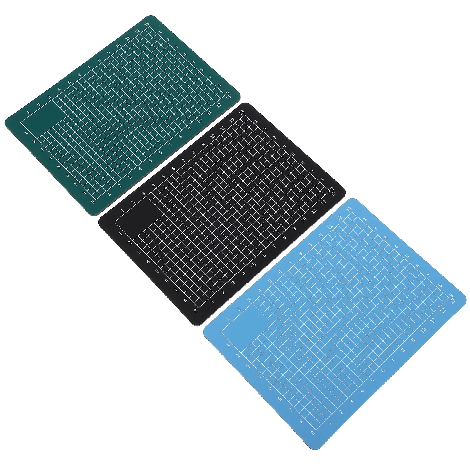 

3Pcs Professional Cutting Mats PVC Handcraft Mat Non-Slip for Sewing Scrapbooking Craft Making Durable Accurate Scale