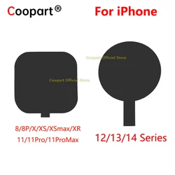 2Pcs Wireless charging protection sticker back cover insulation heat sink suitable for iPhone 8 SE XS 11Pro 12mini Max 13 14plus