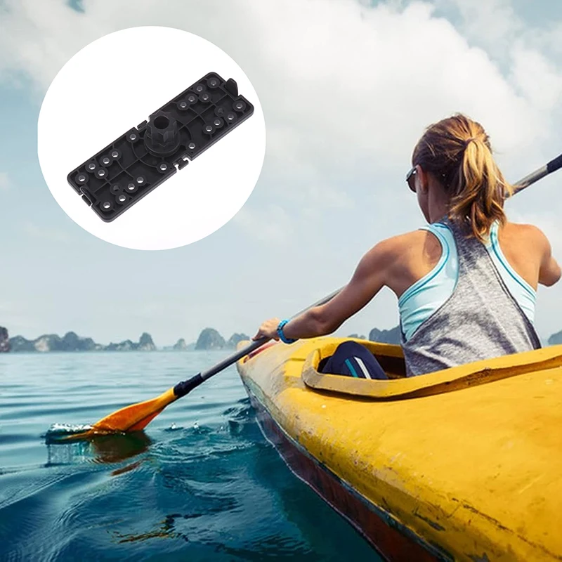 

Fish Finder Mounting Plate Universal Fish Stand Base Bracket Fishfinder Holder Mounting Stand Plate For Kayak Accessories