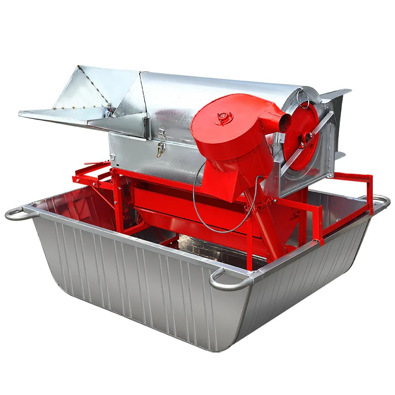 

Automatic threshing and cleaning machine 2025 new rice threshing machine household rice harvesting sorghum rapeseed