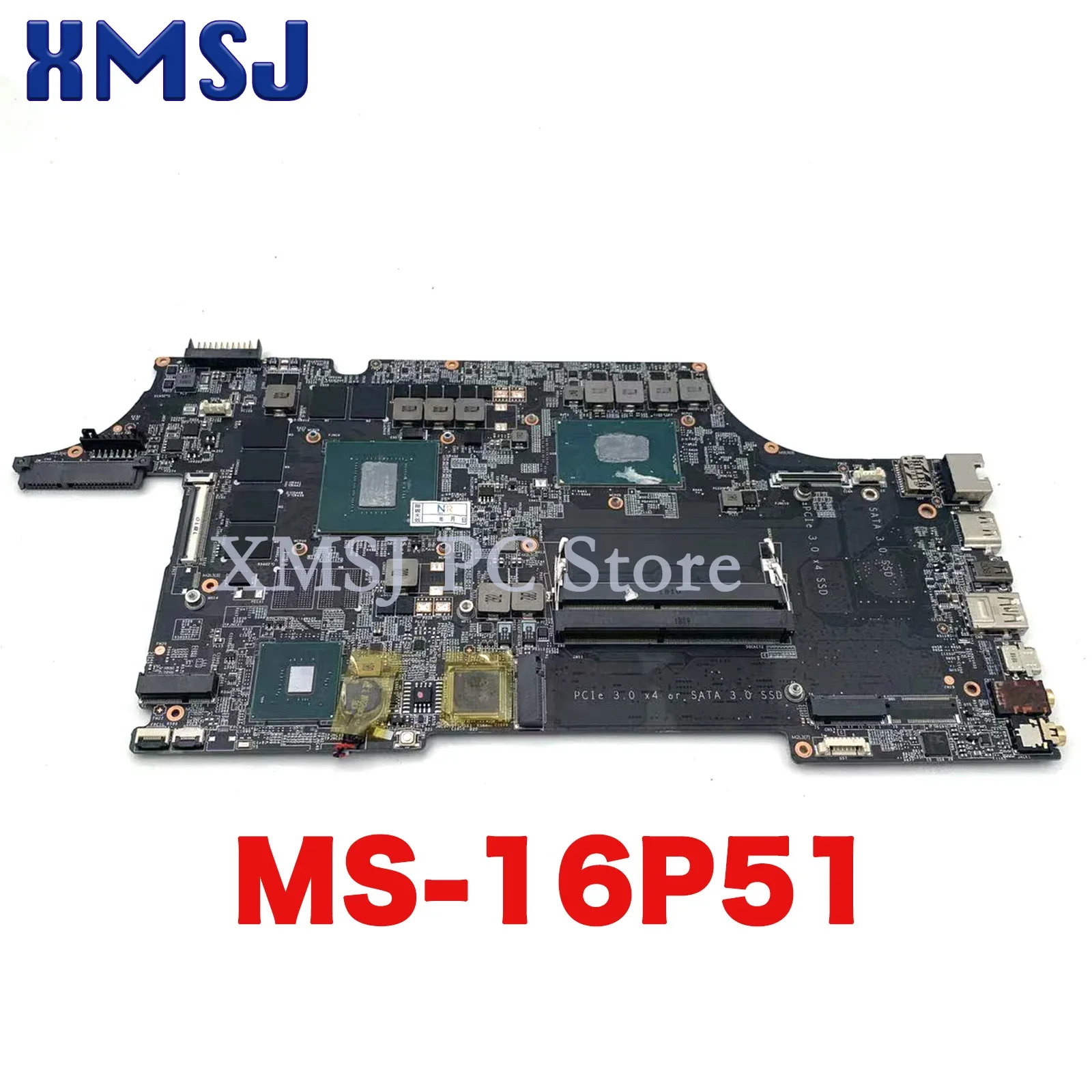 

For MSI MS-16P51 MS-16P5 GL63 8RDS GP63 8RE Laptop Motherboard I5 I7 8th Gen GTX1050Ti GTX1060 GTX1070 P3200 Mainboard