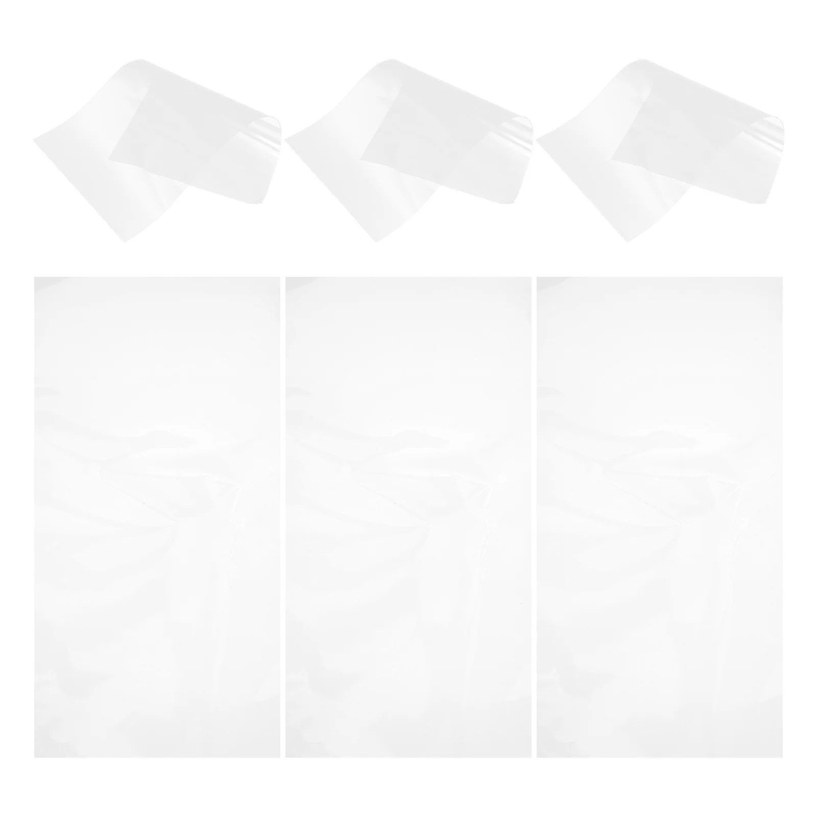 6 قطعة غطاء فتحة التهوية الشفافة 15.52X8.06 بوصة الحيوانات الأليفة لاصق دعم لا مسامير سهلة التركيب لجدار السقف الطابق Hvac تدفق الهواء #5