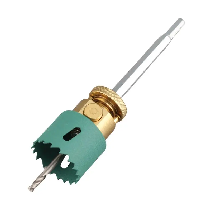 ABMS-Hex Shank Rapid Hole Cutter Quick Coring Hole Opener With Connecting Rod For Wood Gypsum Board B