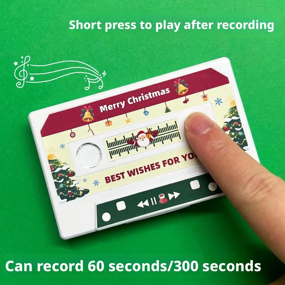 تسجيل بطاقة الصوت الشريط بطاقة المعايدة قابلة للتسجيل DIY بها بنفسك الذكرى عيد ميلاد يوم تسجيل عيد الحب 300 بطاقة الموسيقى هدية Se J5R7