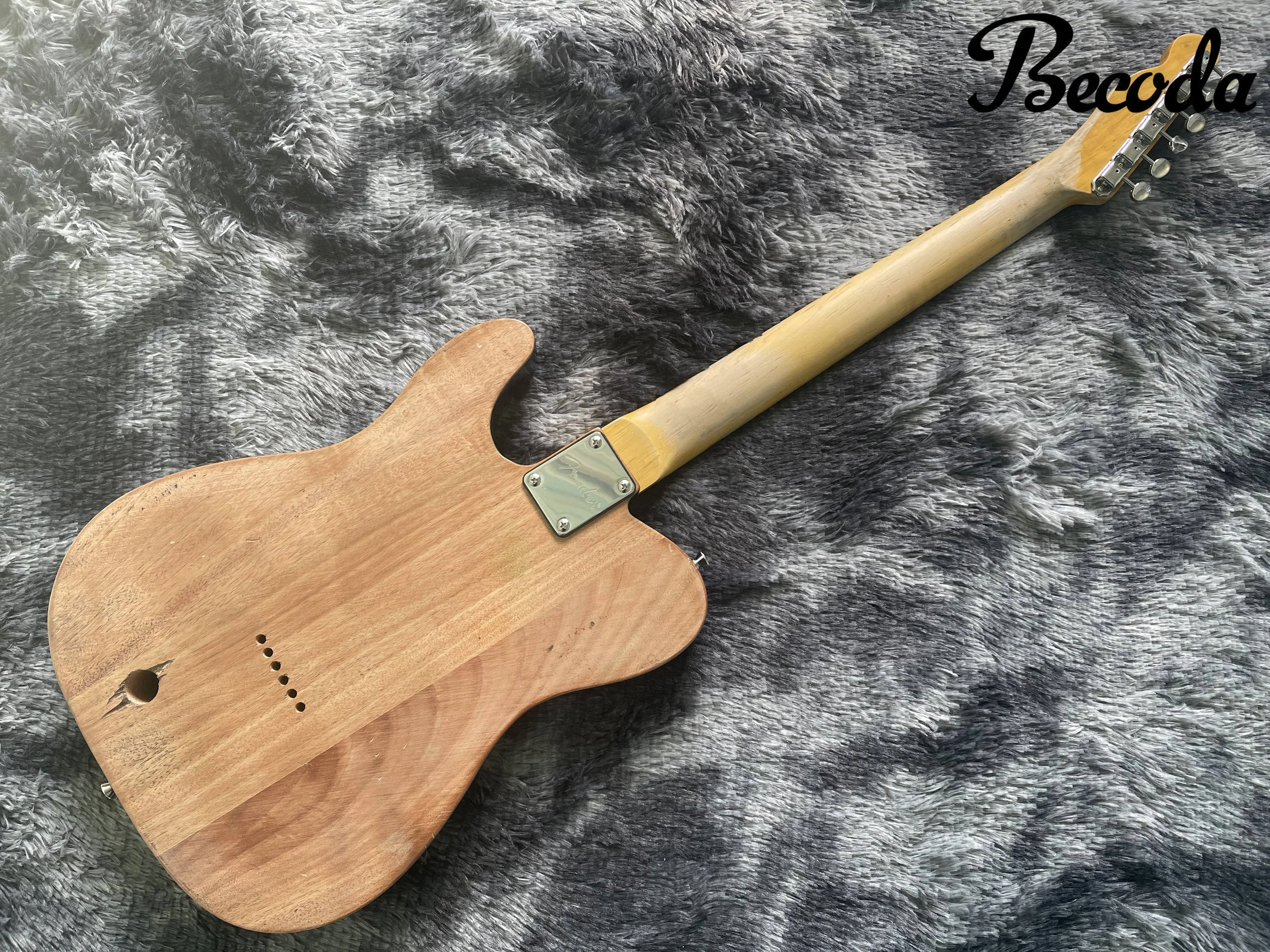 China Becoda electric guitar TL handmade  make old  guitar ,  can customize logo