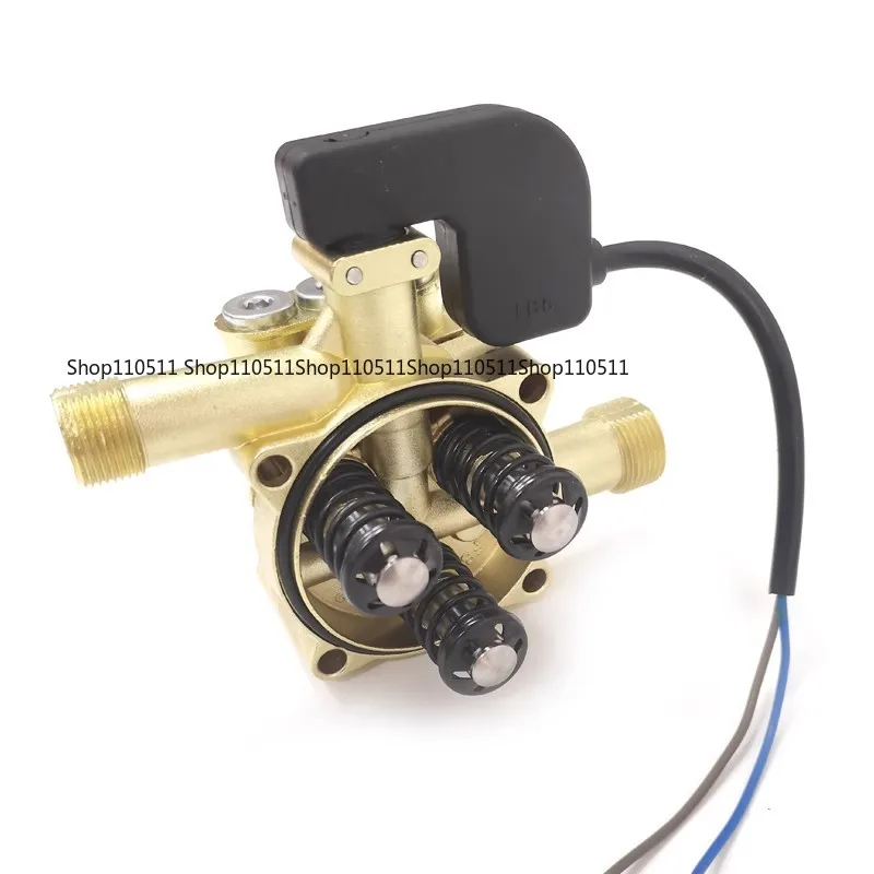 For Household Car Washer 220V Pressure Washer Cylinder Head Pump Portable Pump Parts Pressure Washer Water Pump Head Assembly