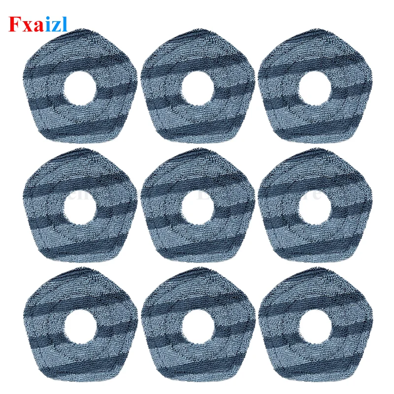 Mop Cloth Pads For Eufy X10 Pro Omni  Eufy X9 Pro Vacuum Cleaner Part Washable Mop Pad Mop Rags Parts Replacement