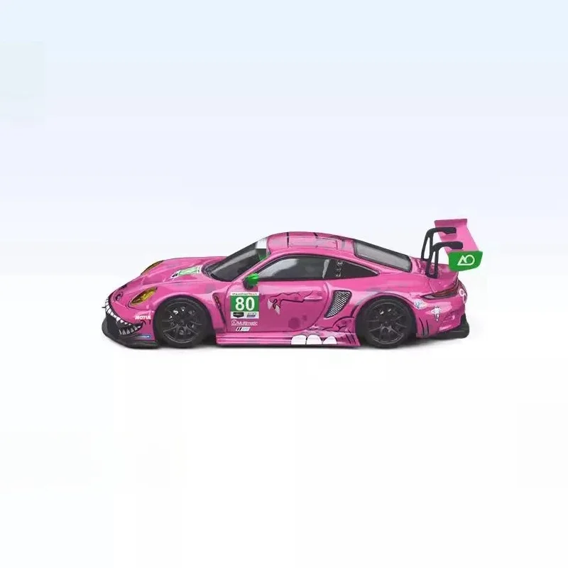 STAR RACE 1:64 911 GT3 Tyrannosaurus Pink/Green Alloy model - In stock, fast delivery