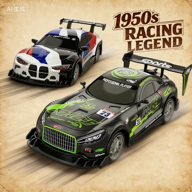 

НОВЫЙ 2025 2,4 г игрушечный автомобиль с дистанционным управлением и функцией легкого распыления, электрический дрейфующий гоночный автомобиль для детей, трансграничный радиоуправляемый автомобиль
