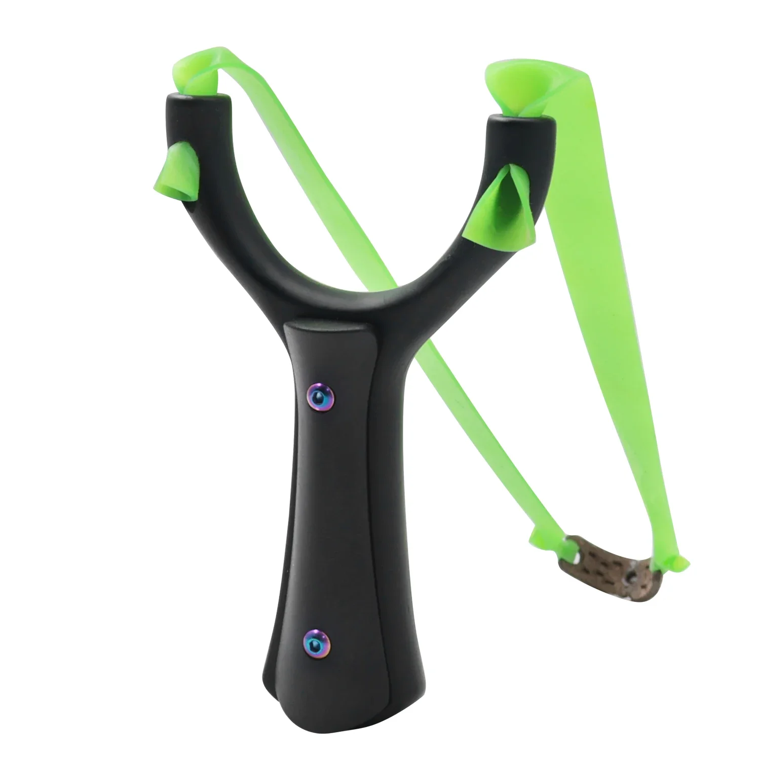 

Black and Gold High-quality Resin Slingshot Outdoor Target Shooting Practice Frame Professional Competitive Slingshot