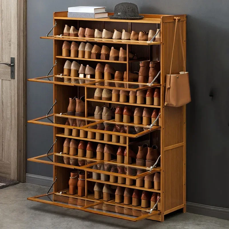 Estante Vertical para zapatos, mueble minimalista para pasillo, ahorro de espacio, Envío Gratis