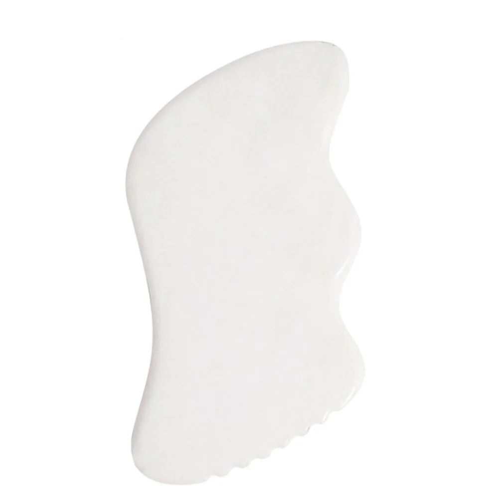 1pc Scrapping Plate Jade Stone Massaging Board Massaging Plate for Men Women scraping plate gua sha tool