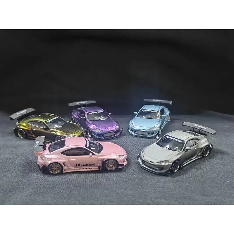 

MJ 1:64 Toyota GT86 V3 пандем, широкая модель автомобиля из сплава, детская праздничная подарочная игрушка, украшение для коллекции для взрослых.