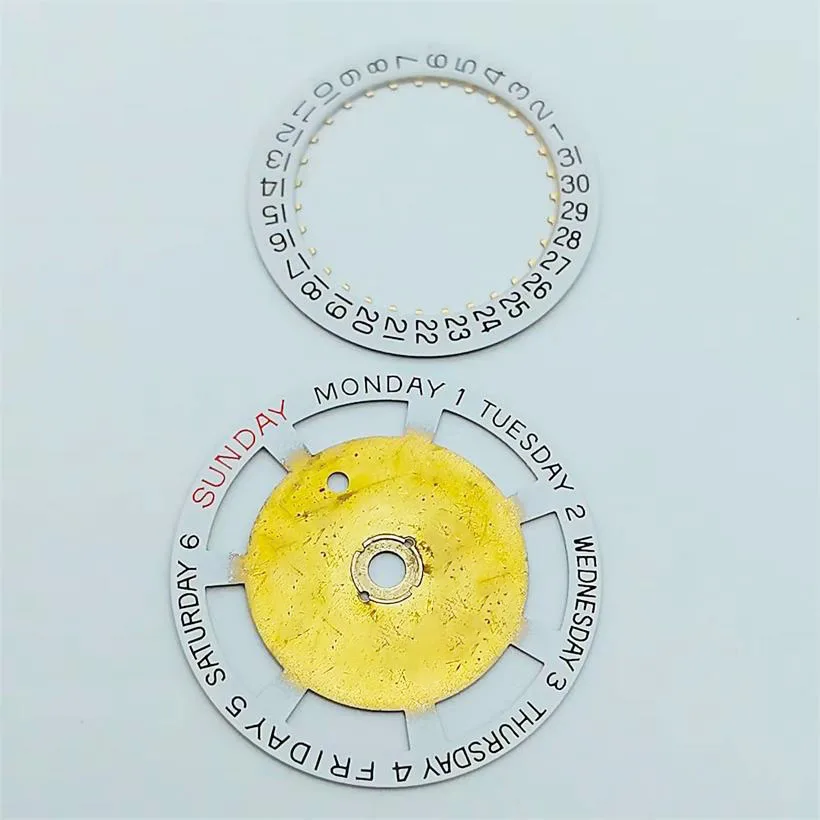 Movement Calendar Week Disk Week 12 digit Calendar 3 o'clock Suitable for 2834 2836 Mechanical Movement Watch Accessories