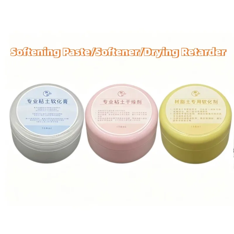 

110g Clay Softening Paste/Softener/Drying Retarder Ultra Light Resin Clay DIY Handicrafts Doll Production Auxiliary Supplies