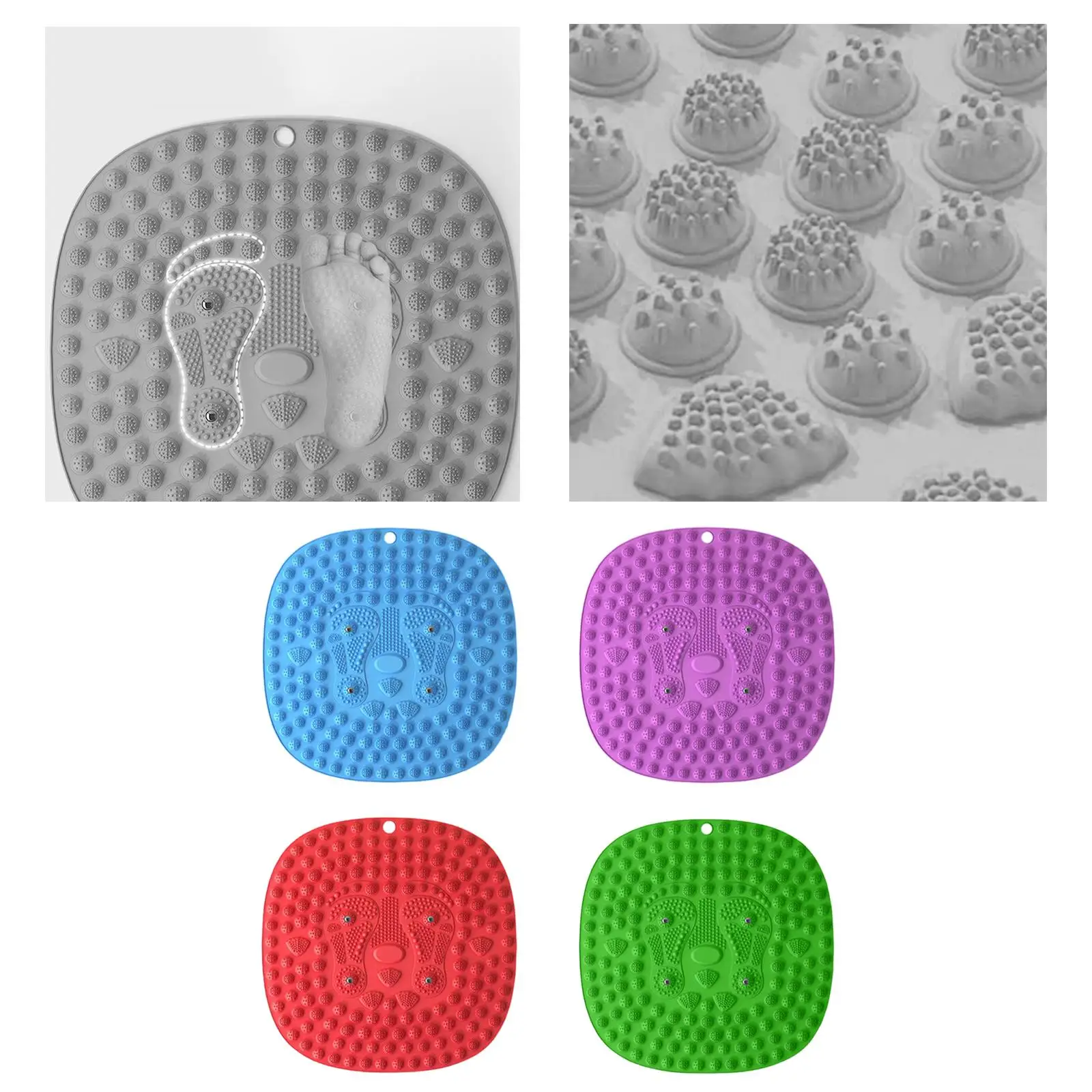 

Массажная подушка для ног Пресс-подушка для ног Коврик для точек давления для ног Настольный напольный коврик