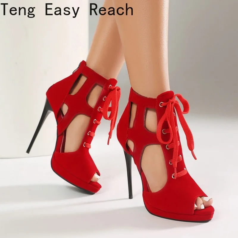 

2026 Spring/Summer Retro Nubuck Leather Sexy Women's Low Heels Party Dance Shoes. Sizes 34 - 46