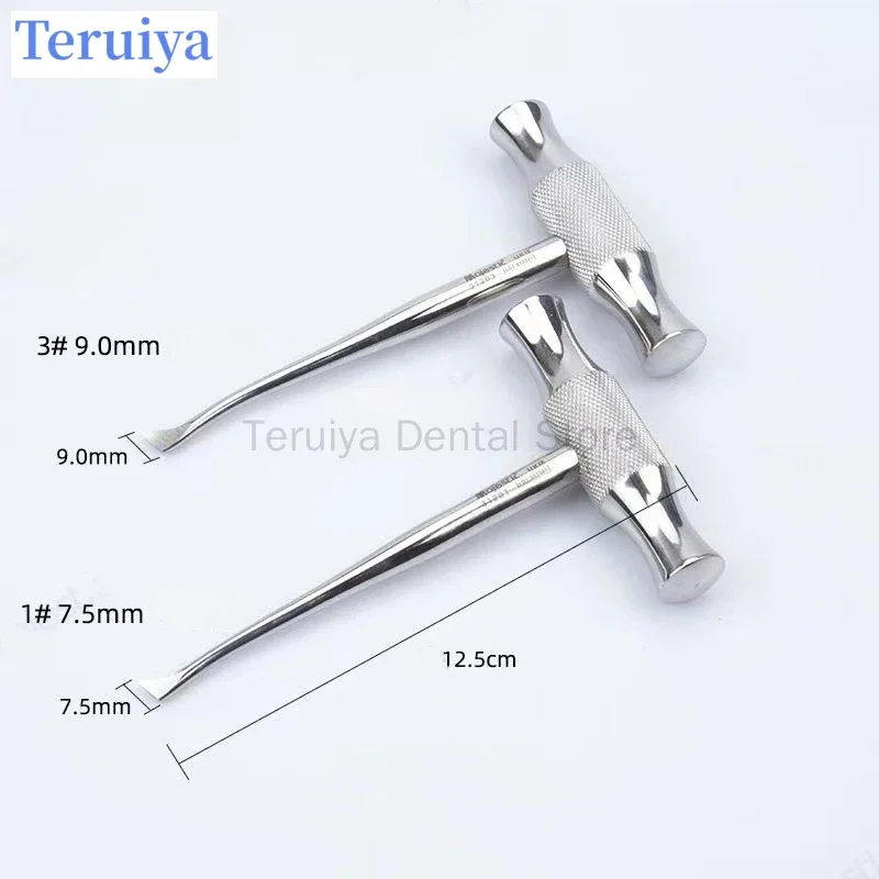 

Top-Quality Imported Stainless Steel Dental Elevator Kit - T-Shape & Pointed Triangular Elevators for Efficient Tooth Extraction