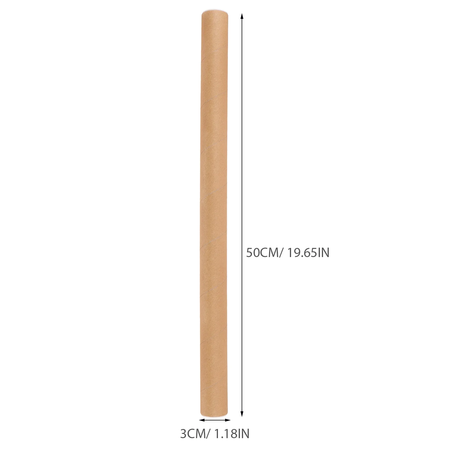 Tube d'expédition robuste pour affiches, Tube de stockage de papier Portable, support de dessin d'œuvres d'art, Tubes d'expédition Kraft, rouleaux de documents