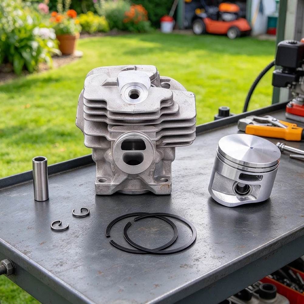Cylinder Kit with For piston for MS462 MS462C For chainsaw For nikasil Coated 1142 mm Bore Engine Repair Component