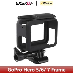 Hero 5/6/7 Frame Shell Protective Housing Case Portable Plastic Cage for GoPro Hero 5 6 7 Action Camera Accessories