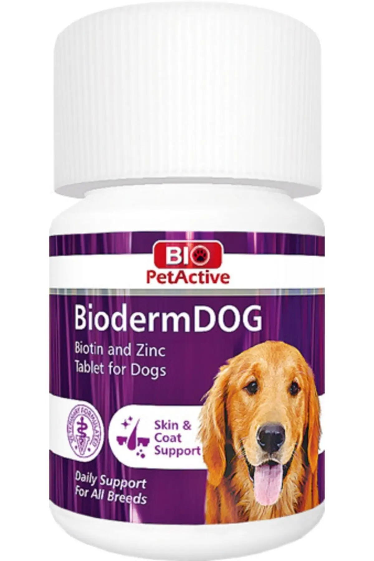 Biodermdog | Biotin For Dogs And Zinc Tablet 75 Tablet