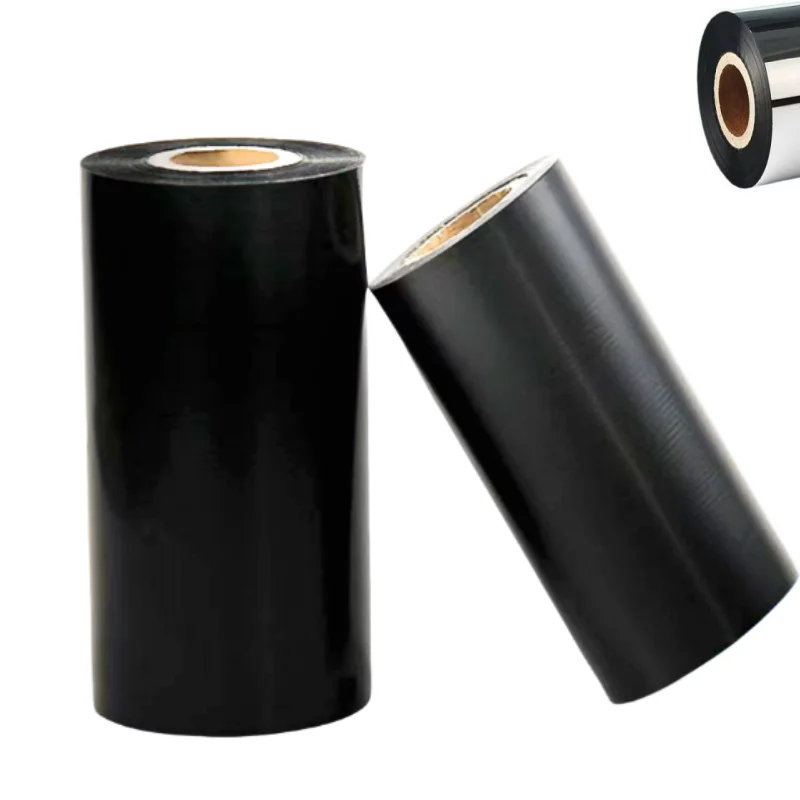 La cera/resina para impresora industrial de etiquetas anchas (cinta mixta) es adecuada para cintas de etiquetas Citizen ZEBRA 150 160 180 200 220mm 300M