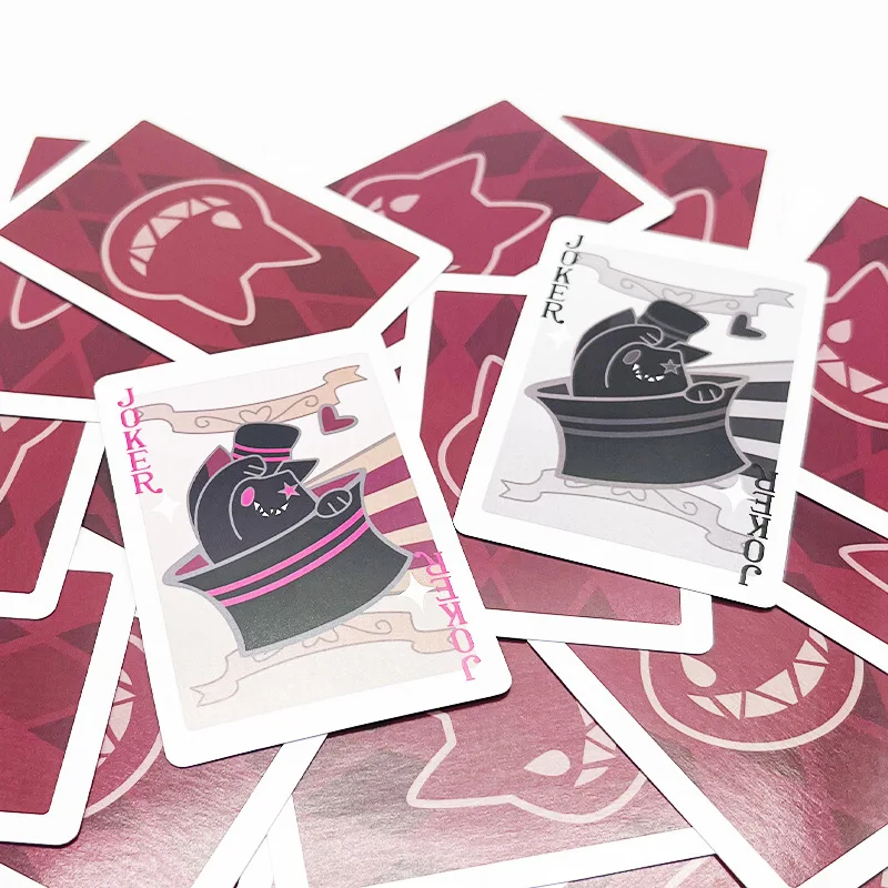 

Коллекционная карточная игра Lyney/Lynette Magic Poker (55 карт) / Лучшая коллекция: Аксессуары для косплея Лини из Genshin Impact, подарки на Хэллоуин