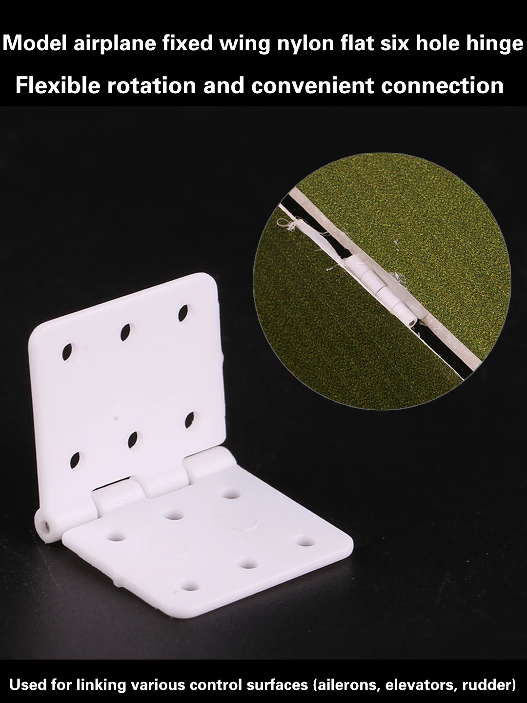 10PCS Plastic Hinge… - image