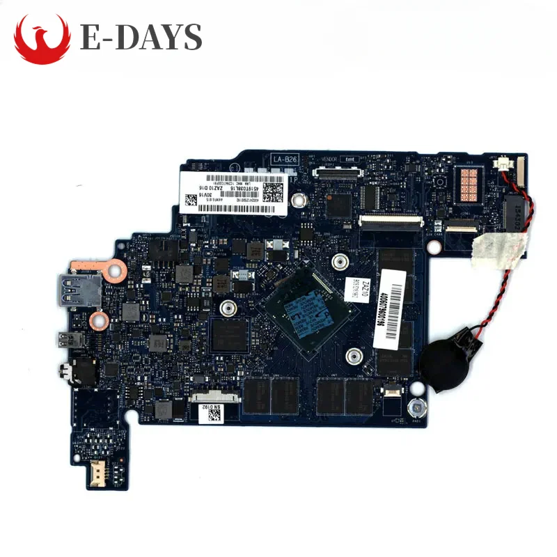 

For Lenovo Chromebook N20 Laptop Motherboard LA-B261P Notebook Mainboard with N2830 4G RAM on-board 100% Tested Ok