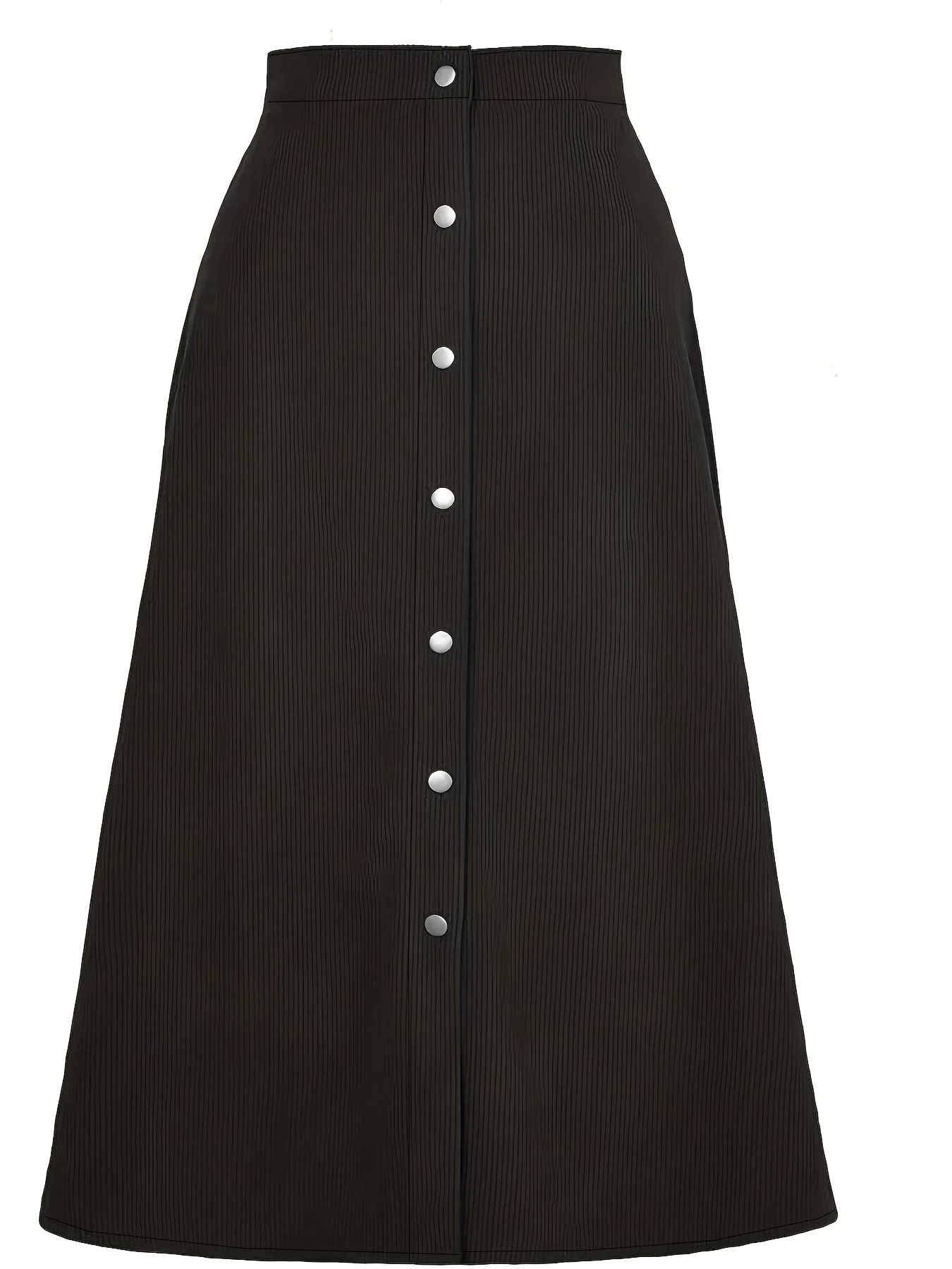 Damska spódnica plus size na jesień