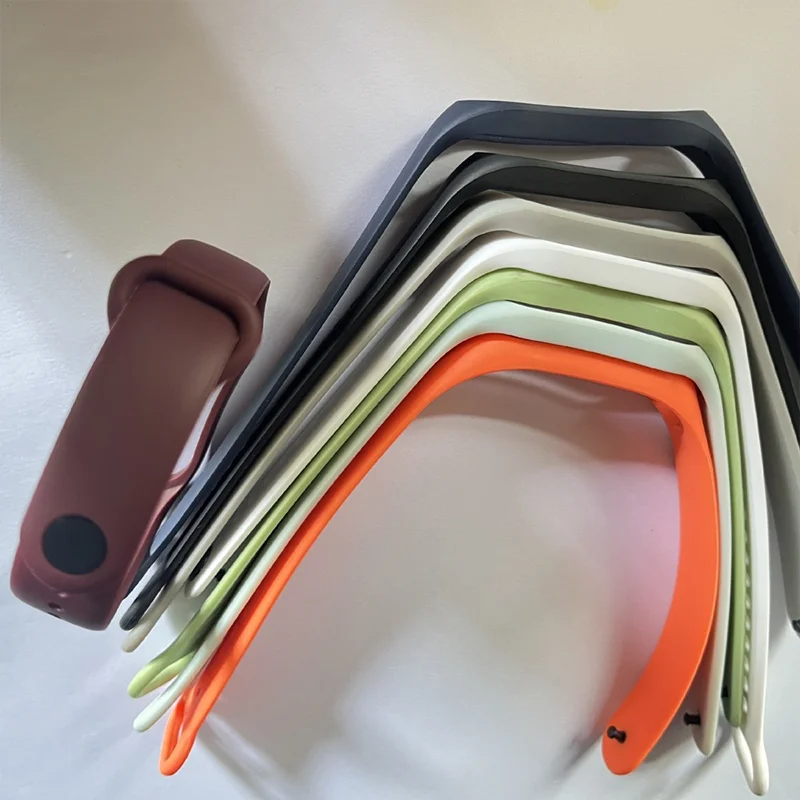 กีฬาสําหรับ Xiao mi mi Band 7 6 นาฬิกา mi band6 NFC ซิลิโคนคุณภาพสูง Correa mi band 7 6 3 4 5 สายนาฬิกา