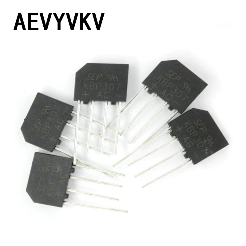 10PCS 3A 1000V KBP307 Diode Bridge Rectifier KBP 307 Power Diode Electronica Componentes