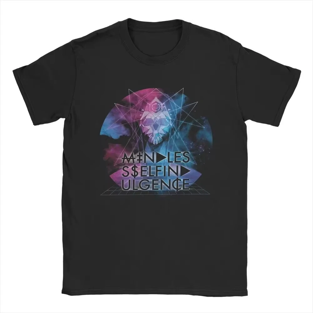 Msi Punk Band Music Mindless Self Indulgence Idol Band T-Shirt Baumwolle Grafik-T-Shirt Herren- und Damen-T-Shirt Sommer Streetwear – Detail 15