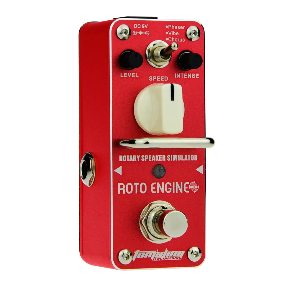 AROMA ARE-3 Mini Rotary Speaker Simulator True Bypass Guitar Effect Pedal Single Engine for Guitar Parts