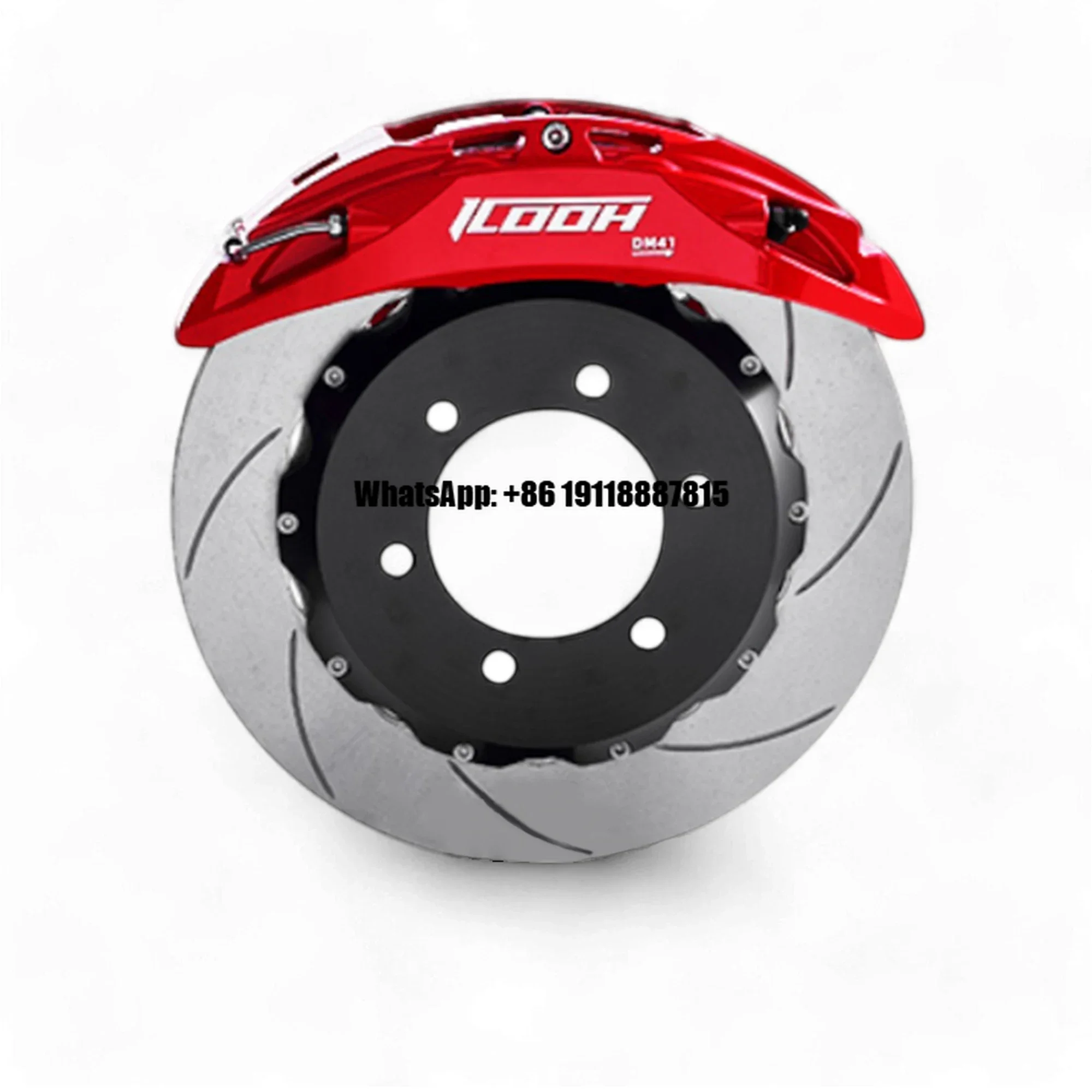 

ICOOH Racing DM6 6 Pot Front Caliper Kit 365*28mm Big Brake Disc Pads Designed for 18-inch for Toyota Land Cruiser LC200 for BMW