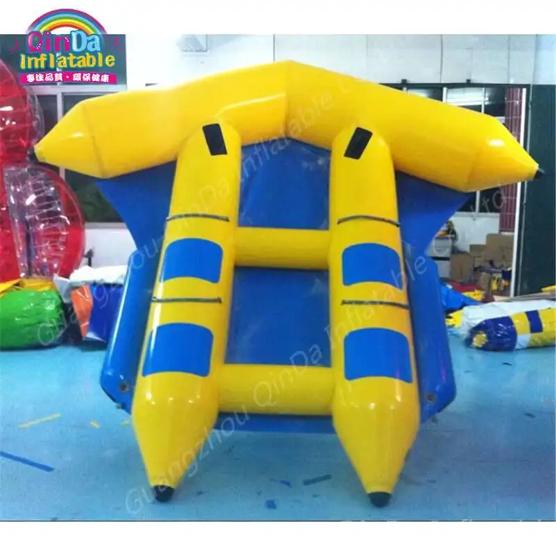 Inflatable Flying Fish Tube Towable,Fish Banana Sport Boat,Play Ground Equipment,Inflatable Flying Fish Banana Boat