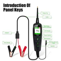 P100 24V 12V Probe Pen Car Tester Voltage Resistant Test Circuit Ignition Battery Scanner Diagnostic Tools Auto Accessories
