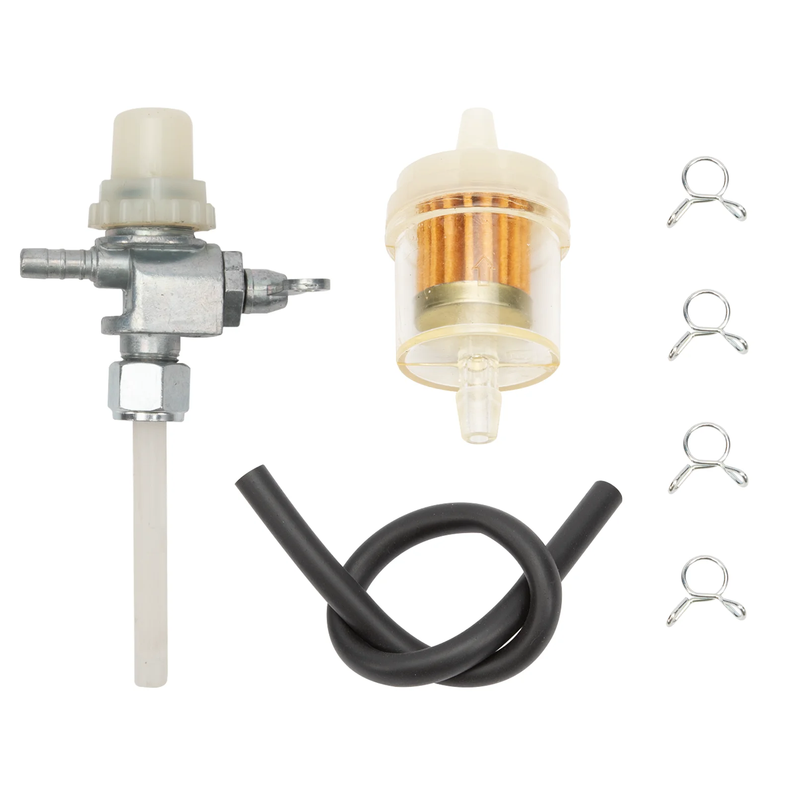 Fuel Tap M12 X 1 with Fuel Hose Fuel Filter for Hercules Prima Kreidler Zündapp Moped Mokick
