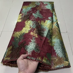African Nigerian Tulle Lace Fabric, Jacquard Organza, Embroidery Guipure, Party Prom Dress, High Quality, Latest, YXZ208, 2026
