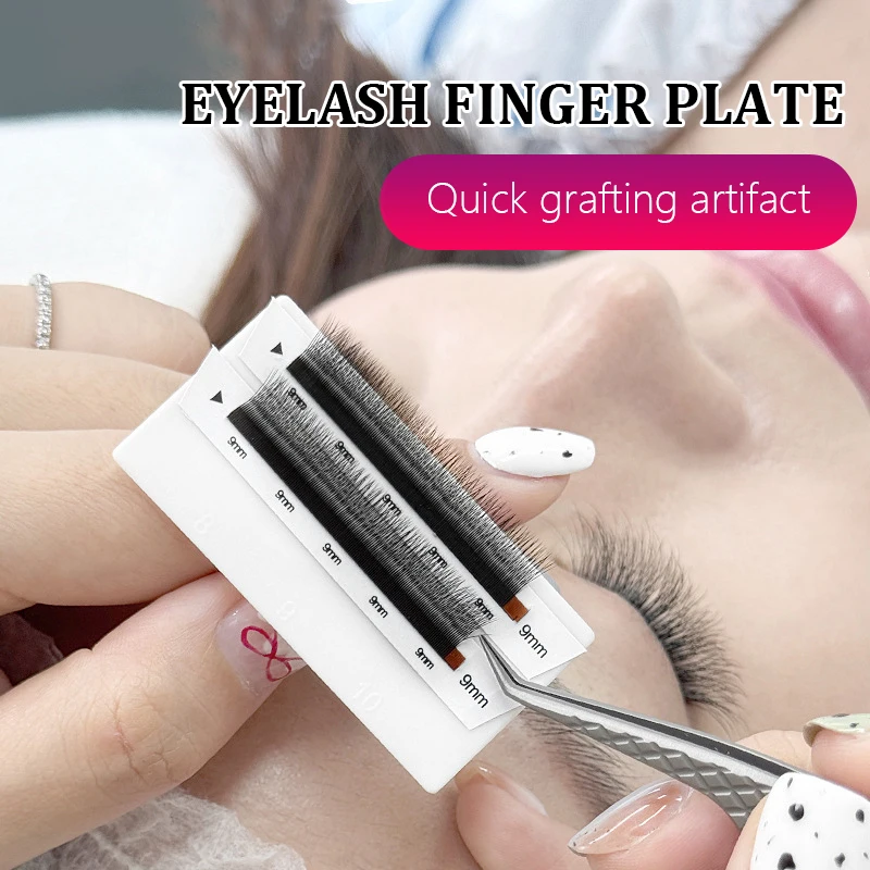 

Eyelash Splitter Nail Art Tattoo Glue Pallet Holder Eyelash Extension Rings Stand Adhesive Pigment Holders Finger Beauty Tools