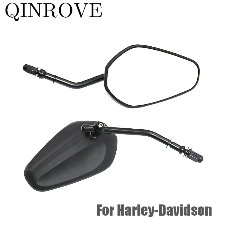 

For Harley Davidson Road Glide Rocker Iron 883 Nightster RH975 Motorcycle Rearview Mirror Aluminum Alloy Side Convex Mirrors