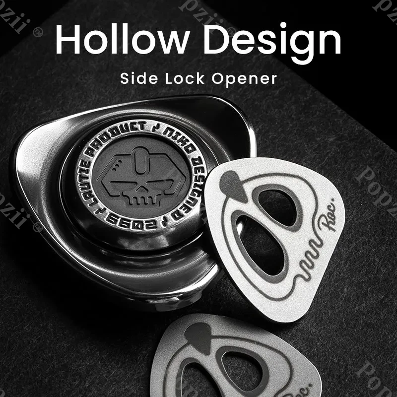 LAUTIE Roc 2.0 Fidget Spinner 2099 Serie Titanlegierung Handschnitzerei Juguetes Anti Ansiedad Cool Gadget Stressabbau-Spielzeug