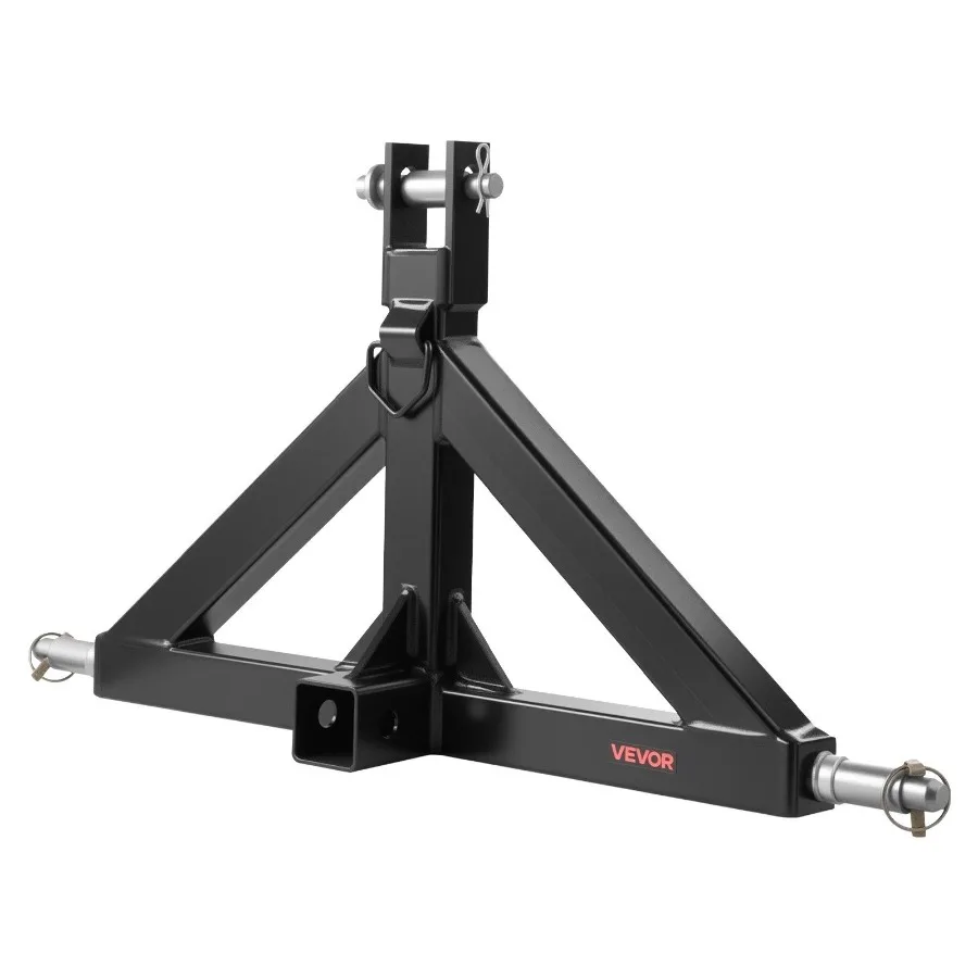 

3 Point 2 Trailer Hitch Receiver Tractor Quick Hitch Adapter 3000lbs Capacity