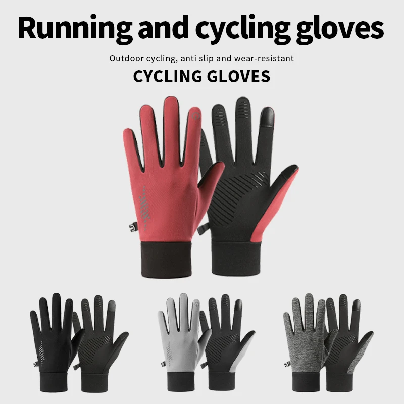 Winterhandschuhe mit Touchscreen-Funktion, warm, wasserabweisend, für Jungen und Mädchen, zum Laufen, Radfahren, Skifahren bei kaltem Wetter