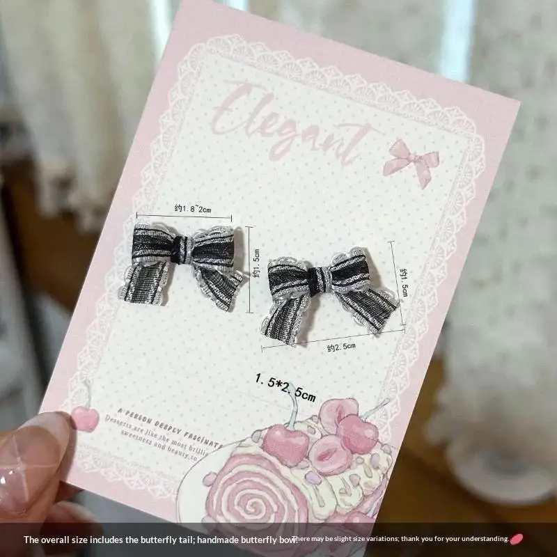 Kleine Punkte-Schleifen-Flachapplikationen, niedliche Harz-Dekorationsstücke für Schmuckherstellung, Scrapbooking, DIY-Partys und Bastelarbeiten – Detail 4