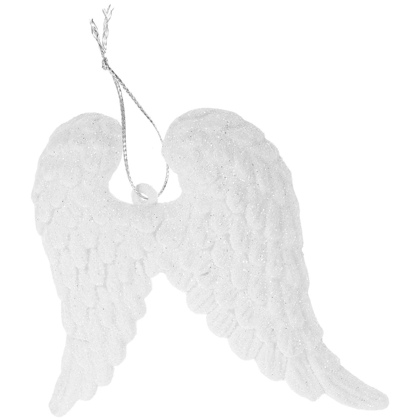 

3pcs Angel Wings Pendant Hanging Decor Christmas Tree Decoration Ornament Party Home Gathering Atmosphere Warm Small