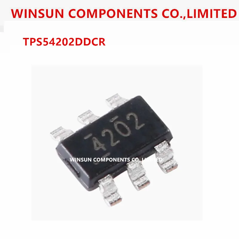 (10-100 piezas) 100% nuevo importado Original TPS54202DDCR "4202" SOT-23-THIN