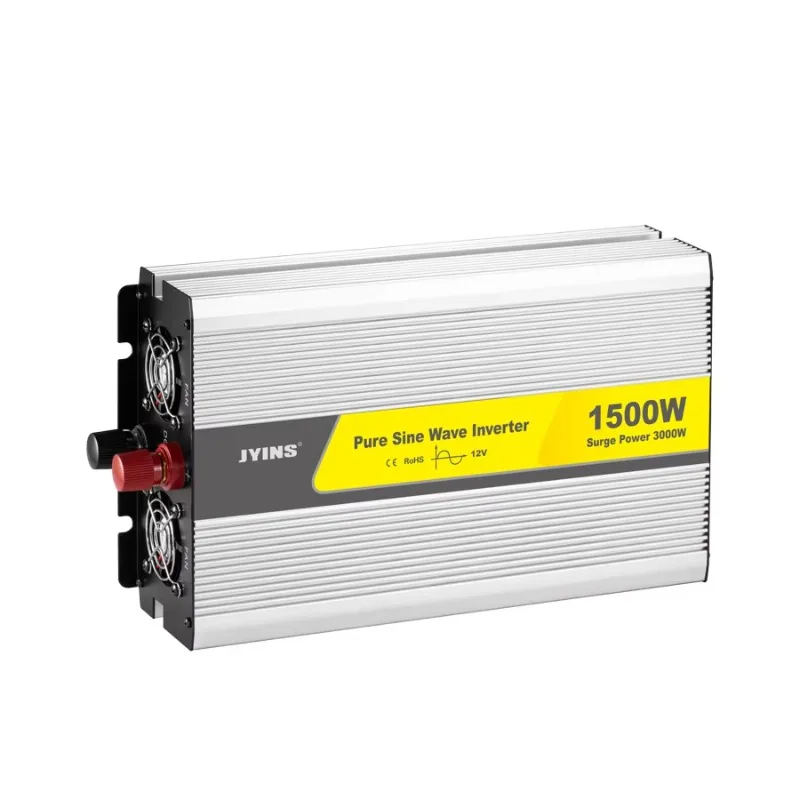 Inversor automotriz pura del inversor 1.5kva de la onda sinusoidal 12v del poder 1500W